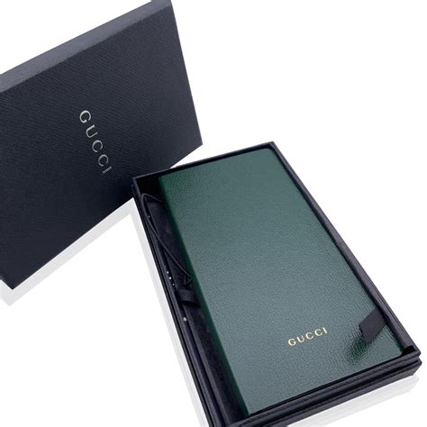 gucci notebook green